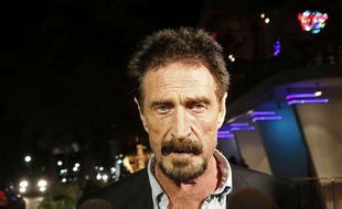 John McAfee à Miami, le 12 décembre 2012