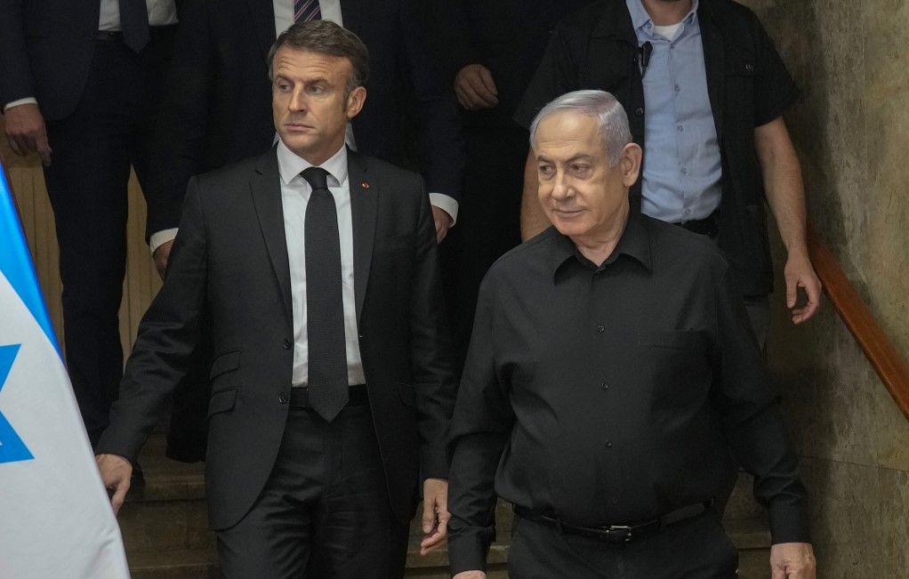 Guerre Israël-Hamas : Macron appelle Netanyahou à « mettre fin aux frappes sur Gaza et à revenir au cessez-le-feu »