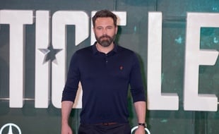 L'acteur Ben Affleck à Londres pour la promotion de Justice League