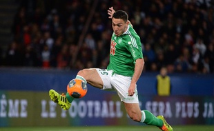 Mevlut Erding a manqué de justesse au Parc des Princes, le 8 avril 2015.