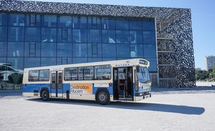 Le bus de la RTM datant de 1978 pour l'opération