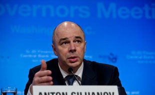 Le ministre russe des Finances Anton Siluanov, le 19 avril 2013 à Washington