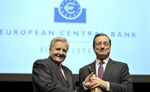 Le tout nouveau chef de la Banque centrale européenne (BCE) Mario Draghi passe jeudi son baptême du feu, en présidant sa première réunion mensuelle du conseil des gouverneurs, dans une zone euro en pleine tourmente et en parallèle du sommet du G20 à Cannes.