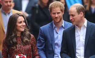 Kate Middleton, le prince Harry et le prince William