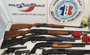 Les armes et la drogue ont été saisies par les policiers de Perpignan