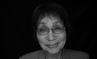 Emiko Okada, 79 ans, survivante de l'attaque atomique sur Hiroshima le 6 mai 1945, à Hiroshima le 25 mai 2016