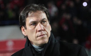 Rudi Garcia, lors du match Lille - Saint-Etienne, le 28 janvier 2012.
