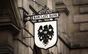 Le logo de la banque britannique Barclays