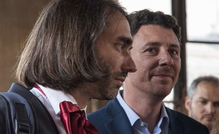 Benjamin Griveaux et Cédric Villani en 2017