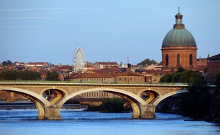 Illustration de la ville de Toulouse, le 16 août 2015.