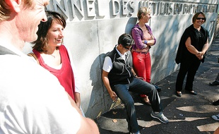 Les cours n'ont pas eu lieu lundi au lycée Tony-Garnier de Bron.