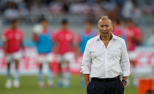 Eddie Jones au stade de Tokyo, le 5 octobre 2019.