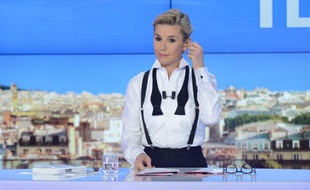 Laurence Ferrari, animatrice du «Grand 8», sur la chaîne D8.