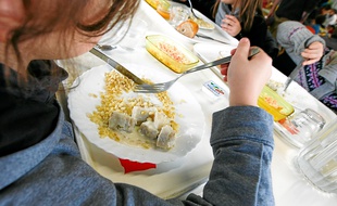 Dans une cantine scolaire toulousaine