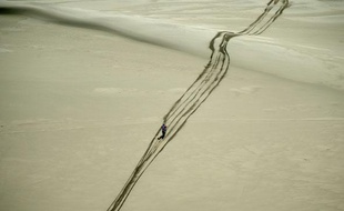 L'Espagnol Marc Coma lors de la sixième étape du Dakar entre San Rafael et Mendoza, Argentine, le 8 janvier 2009.