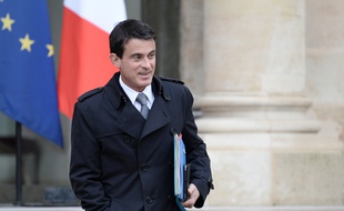 Manuel Valls à L'Elysée le 1er juin 2016