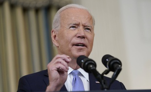 Le président américain Joe Biden a parlé de la vaccination contre le Covid-19 et des migrands expulsés à la frontière avec le Mexique vendredi 24 septembre 2021.