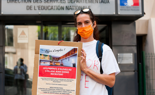 Laetitia, parent d'élève mobilisée.