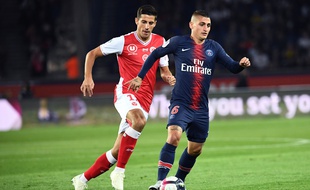 Le Rémois Chavarria, à la lutte contre Verratti