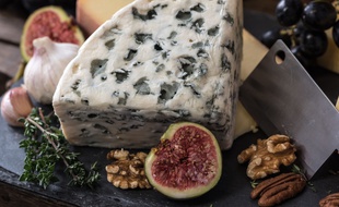 Illustration d'un plateau de fromages.