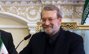 Le président du Parlement iranien, Ali Larijani, à Téhéran le 19 décembre 2015