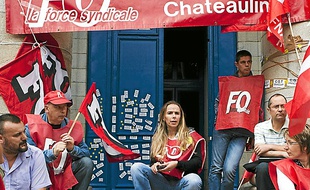 Les suppressions d'emplois chez Doux ont frappé la Bretagne (archives).