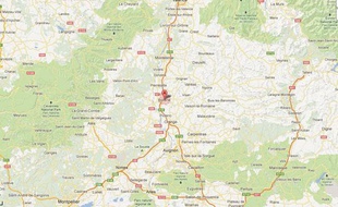 L'affrontement entre les supporters lyonnais et marseillais a eu lieu sur l'aire d'autoroute de Bollène, dans le Vaucluse.