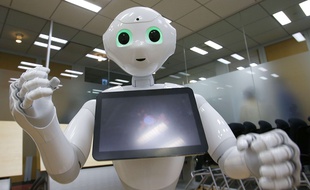 Un robot Pepper.