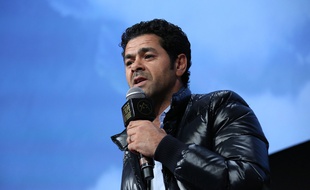 Jamel Debbouze à l'Alpe d'Huez en janvier 2016.