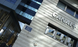 Siège du groupe audiovisuel Canal Plus à Boulogne Billancourt, filiale de Vivendi.