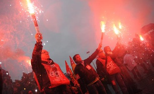 A Paris, dans la manifestation contre la réforme des retraites le 6 novembre 2010.