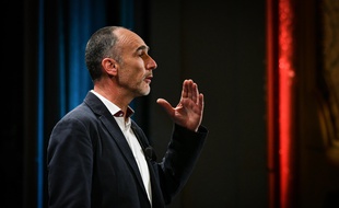 Le député de La France Insoumise (LFI)Loic Prud'homme à Bordeaux le 30 avril 2019.