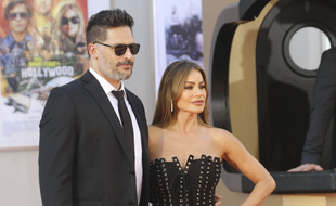 L'actrice Sofia Vergara au bras de son compagnon, l'acteur Joe Manganiello