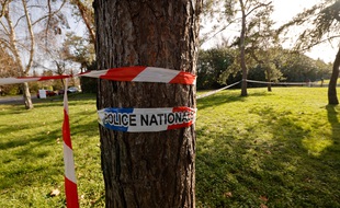 Cordon de police après la mort d'un adolescent de 14 ans lors d'une rixe entre bandes rivales à Boussy-Saint-Antoine, dans l'Essonne.