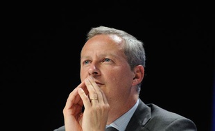 Le ministre de l'Agriculture, Bruno Le Maire, le 28 mai 2011 à Paris.