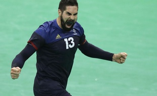 Nikola Karabatic pendant les JO de Rio