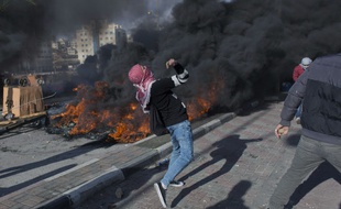 Des Palestiniens exprimaient leur colère jeudi contre la reconnaissance américaine de Jérusalem comme la capitale d'Israël