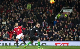 Anthony Martial marque contre Stoke le 2 février 2016.