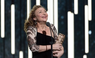 L'actrice Catherine Frot lors des Césars le 26 février 2016