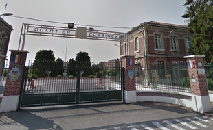 La caserne du 41e régiment de transmissions de Douai