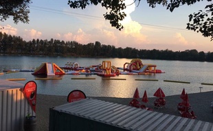 La base nautique de Saverdun a pu rouvrir malgré l'acte de vandalisme contre ses bouées gonflables.