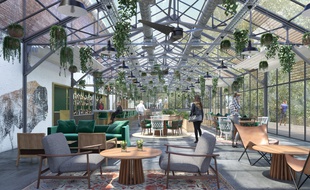 Le projet Food Factory, dans l'ancienne distillerie de La Vieille Cure dans la banlieue de Bordeaux, comportera un restaurant