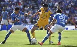 André-Pierre Gignac, l'attaquant des Tigres de Monterrey, le 7 mai 2016.