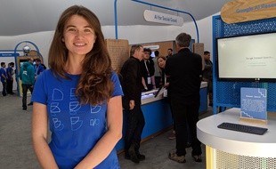 Julie Cattiau, product manager chez Google en charge de l'initiative «AI for social good».