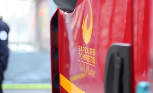 Illustration d'un camion des pompiers d'Ille-et-Vilaine, ici à Rennes.