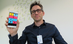 Boris Berger a présenté son application au dernier salon CES de Las Vegas.