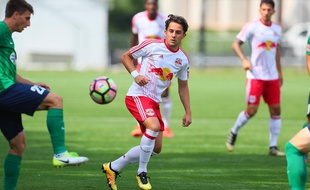 Vincent Bezecourt sous le maillot des New York Red Bulls.