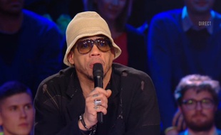 JoeyStarr dans «Nouvelle Star», le 19 avril 2016.