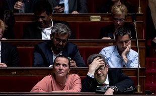 Seance des Questions d'actualite au Gouvernement, Palais Bourbon, Assemblee Nationale, Paris, France, le 23 Mai 2018.