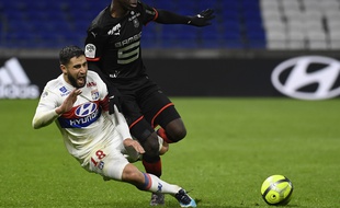 Nabil Fekir et l'OL ont parfois été maudits contre Rennes, ce dimanche.
